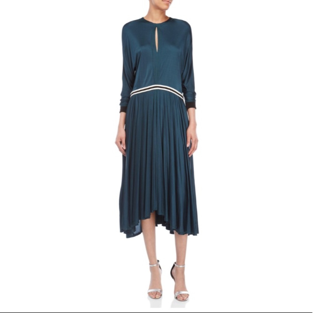 Faith Connexion satin long jersey dress